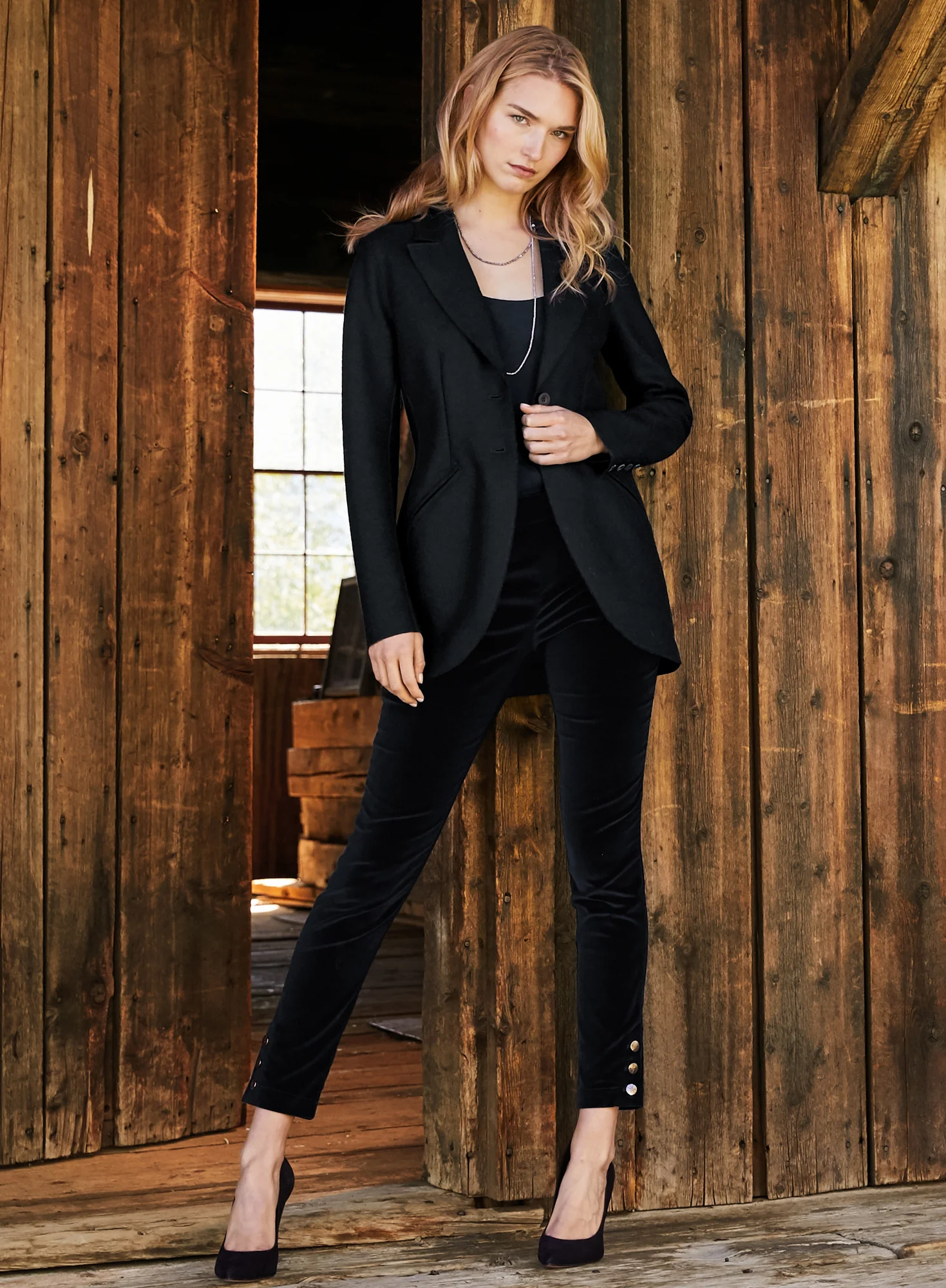 Velveteen Toreador Pants - Image 4