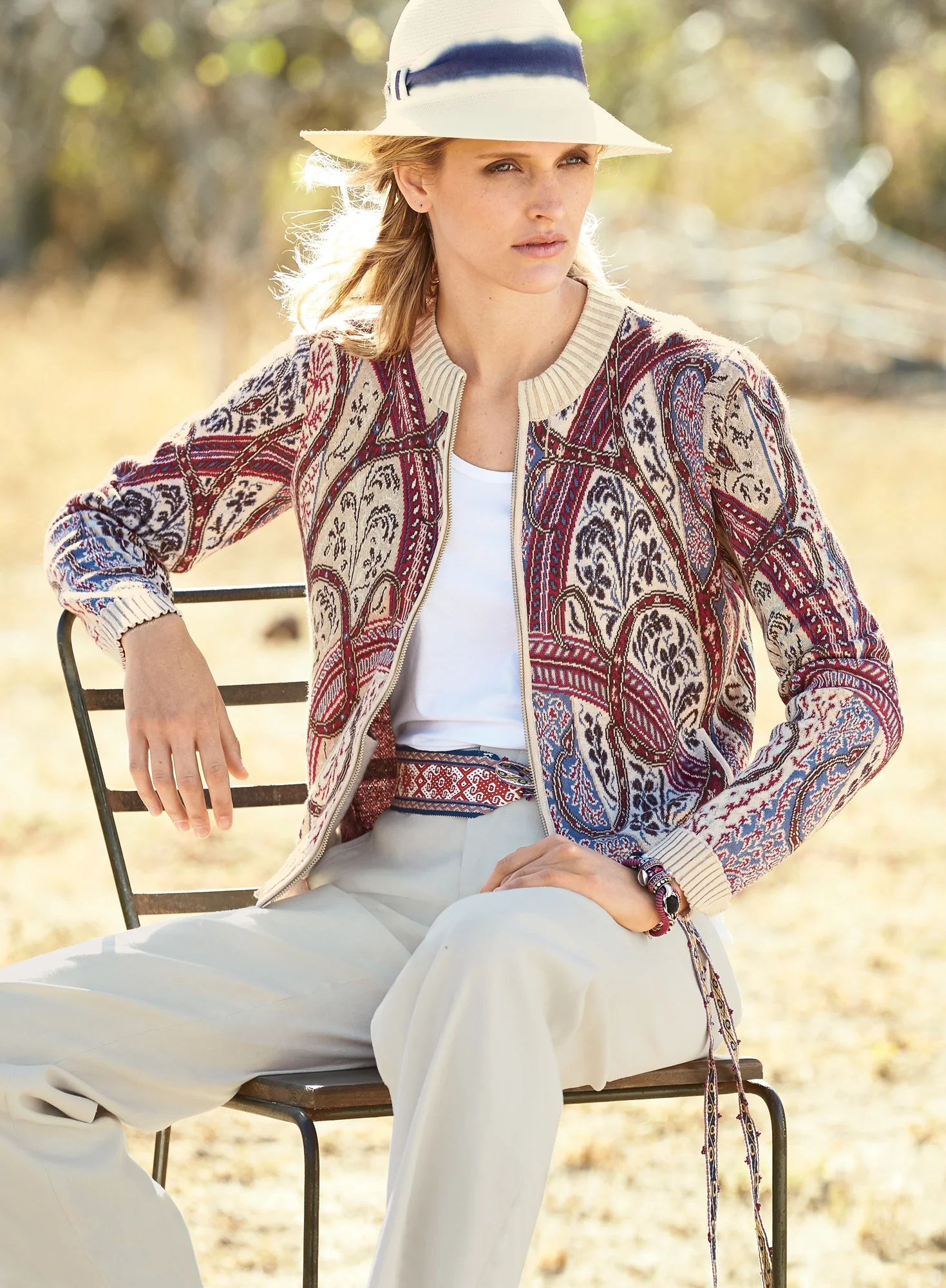 Ventana Zip Cardigan - Image 2