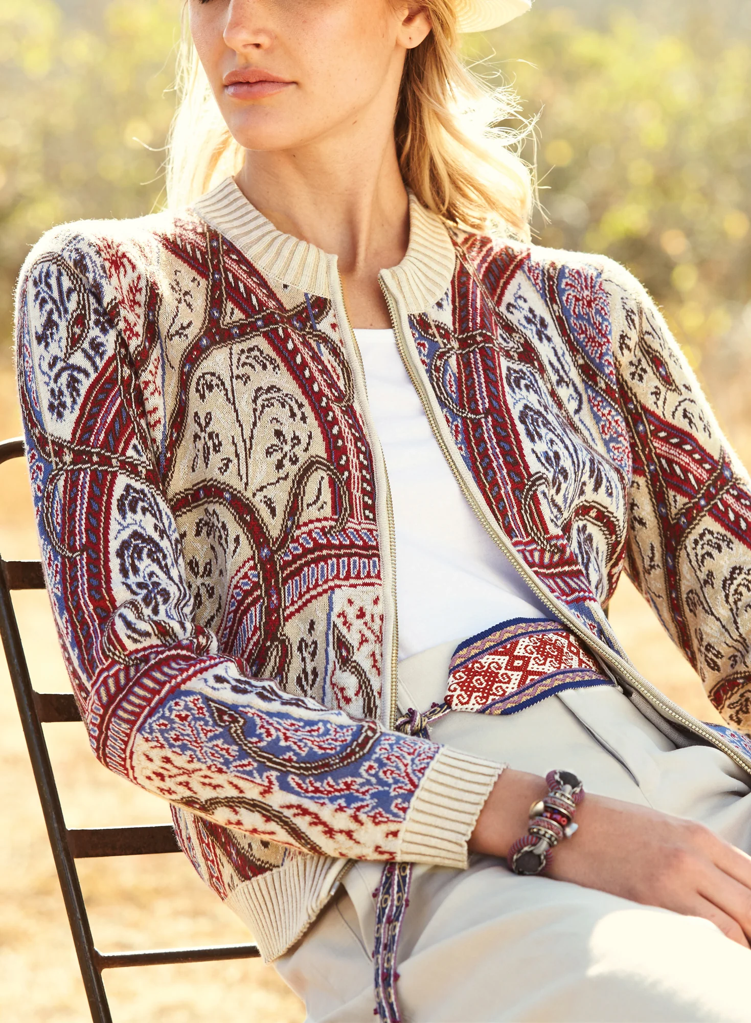 Ventana Zip Cardigan - Image 3