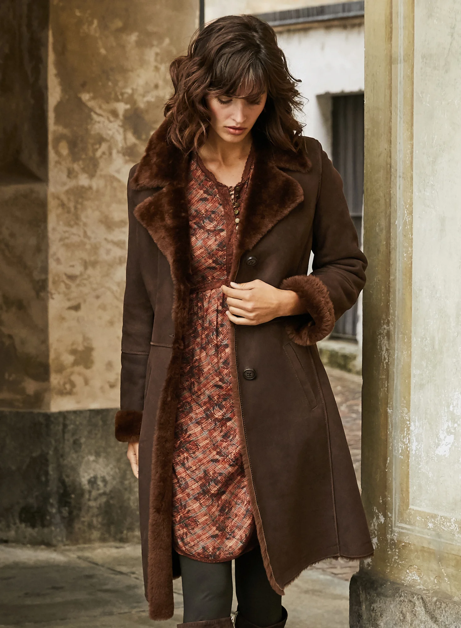 Verbier Shearling Coat - Image 10