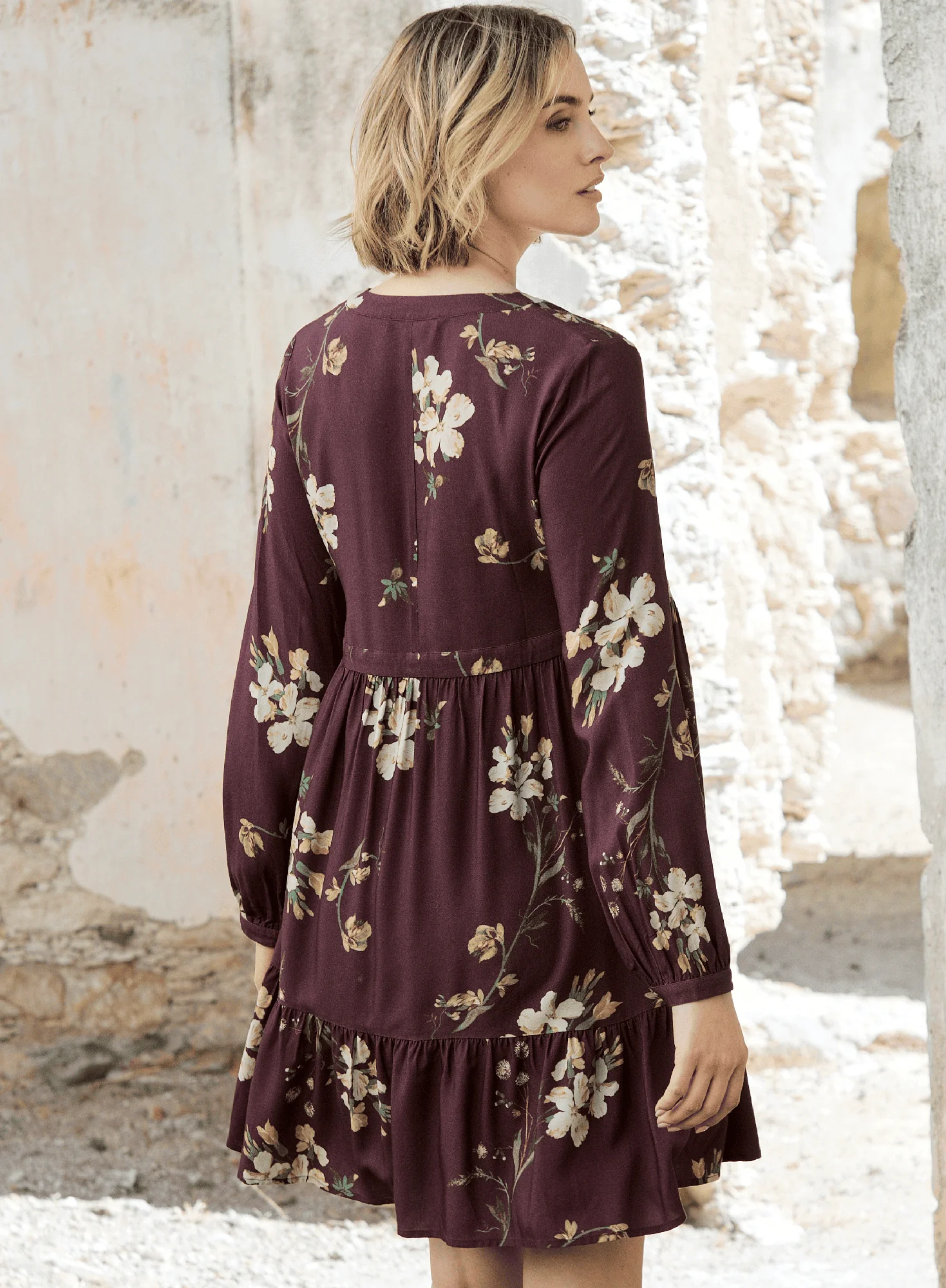 Victorian Floral Dress - Image 2