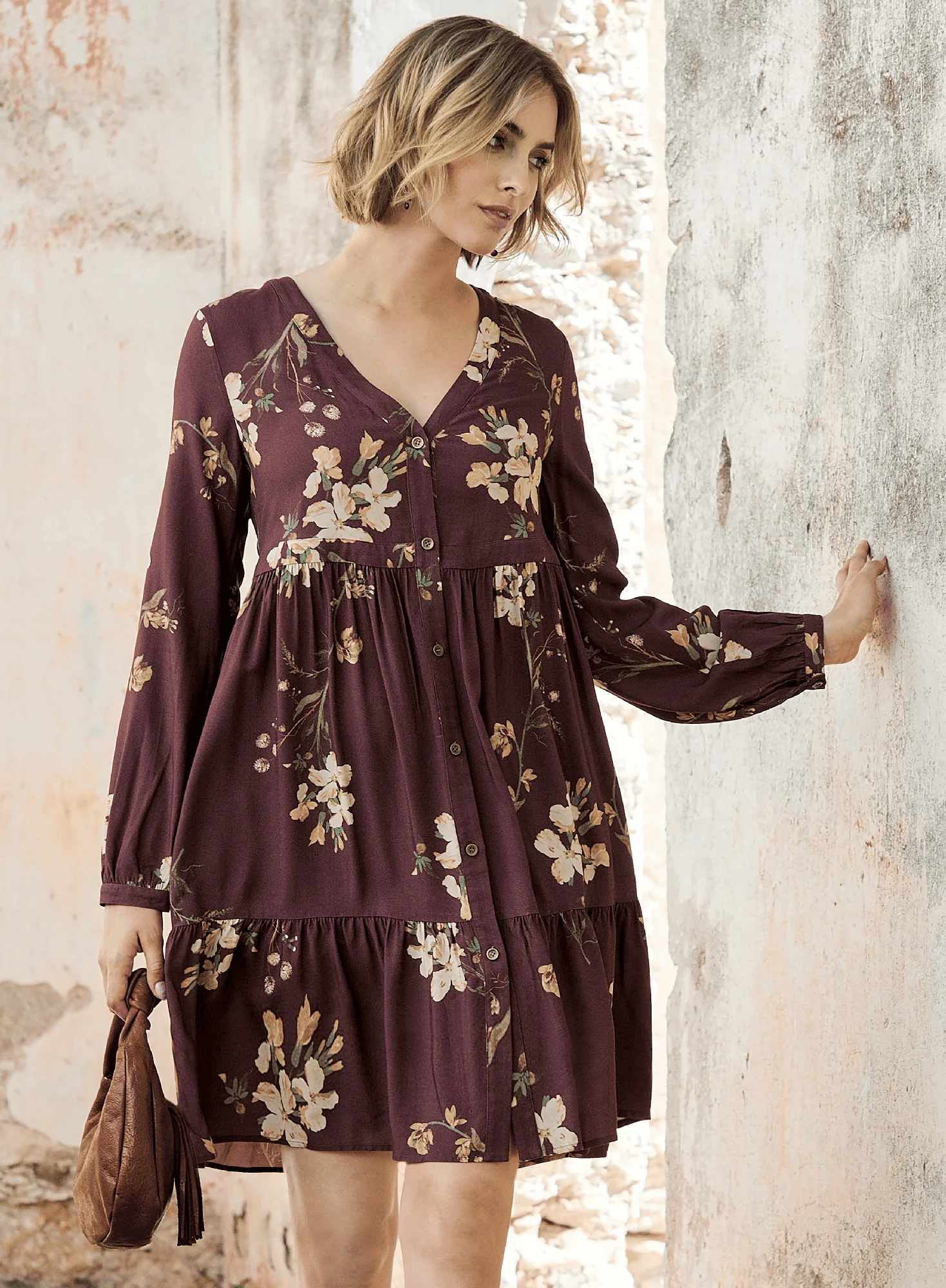 Victorian Floral Dress - Image 4