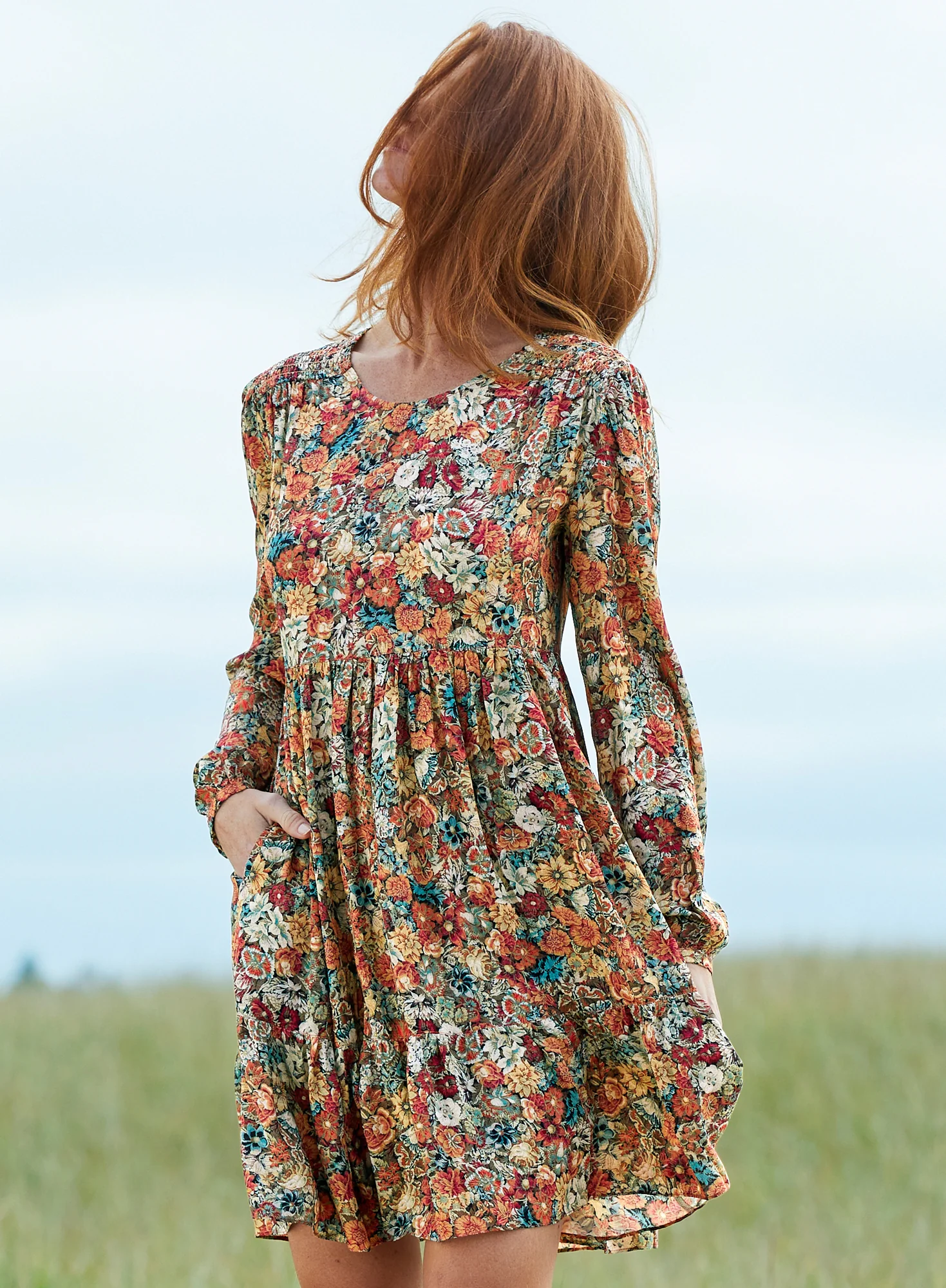 Vintage Blooms Dress - Image 7