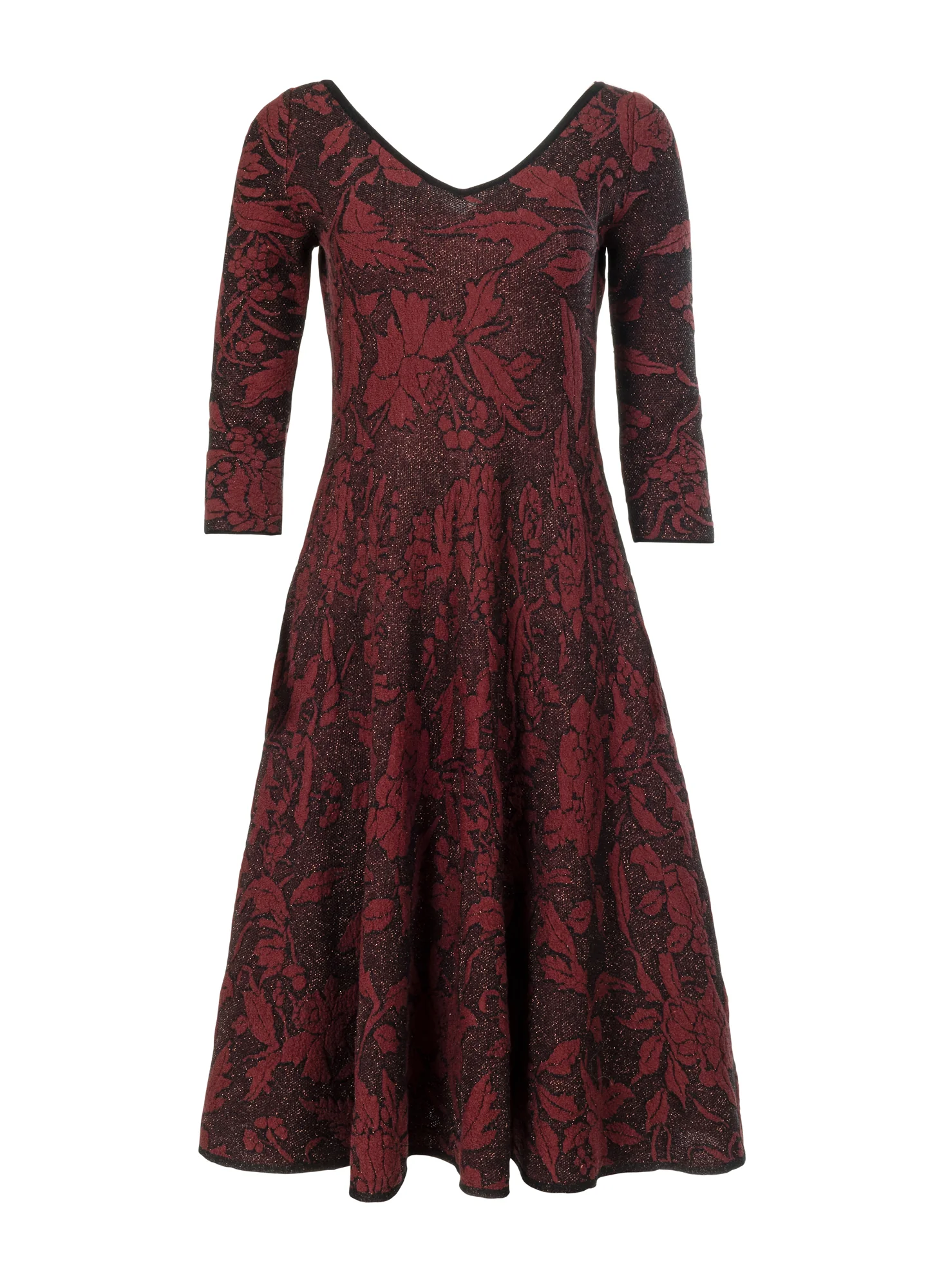 Vintage Brocade Dress - Image 3