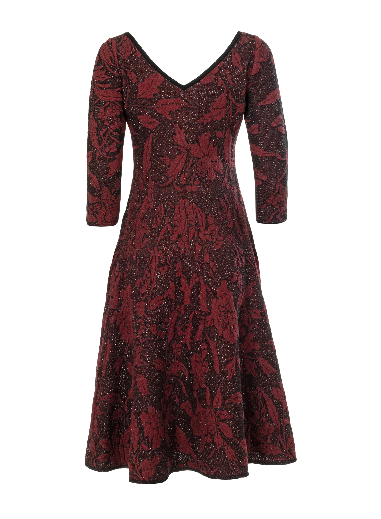 Vintage Brocade Dress - Image 4