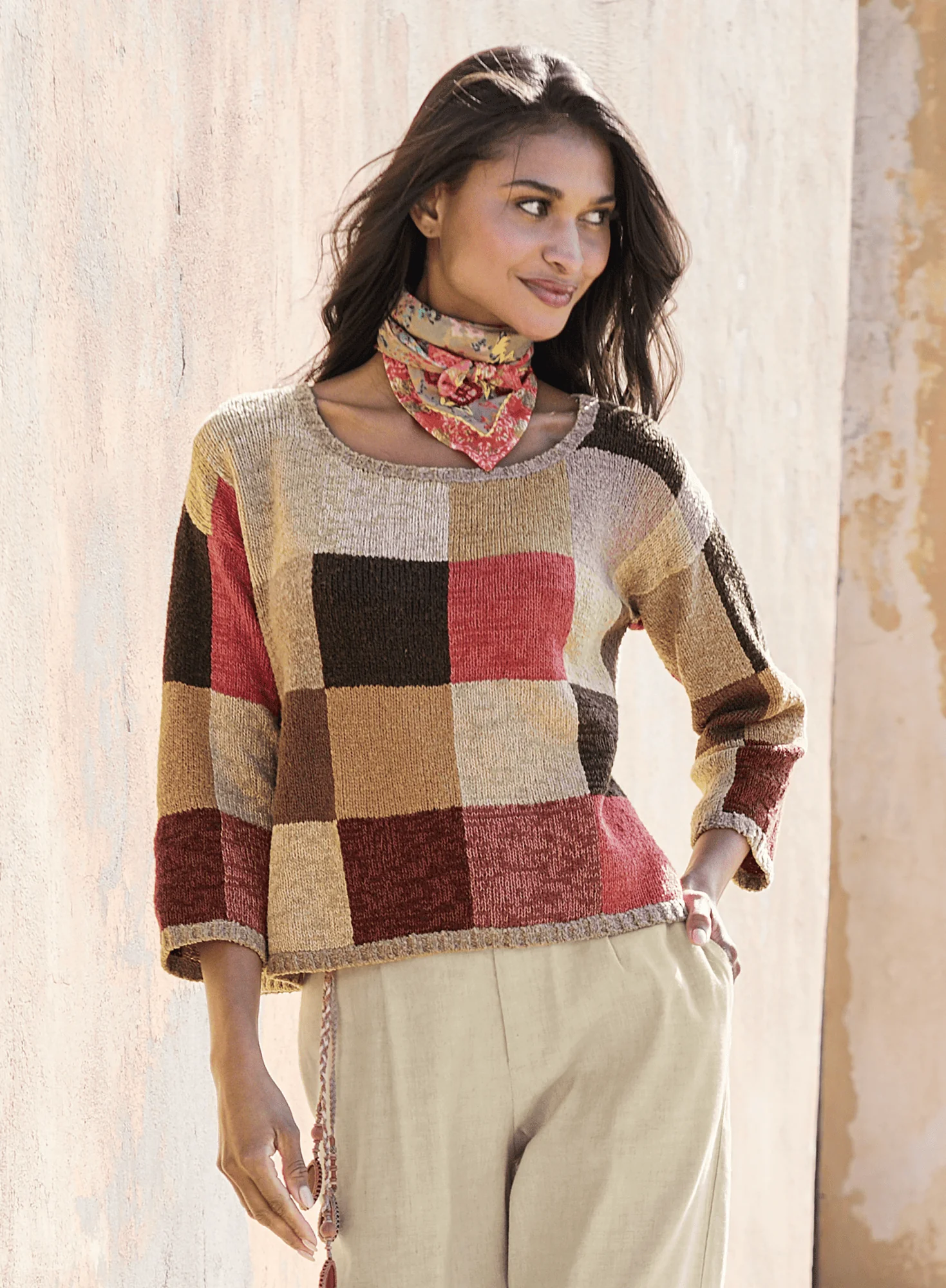 Vintage Tile Pullover