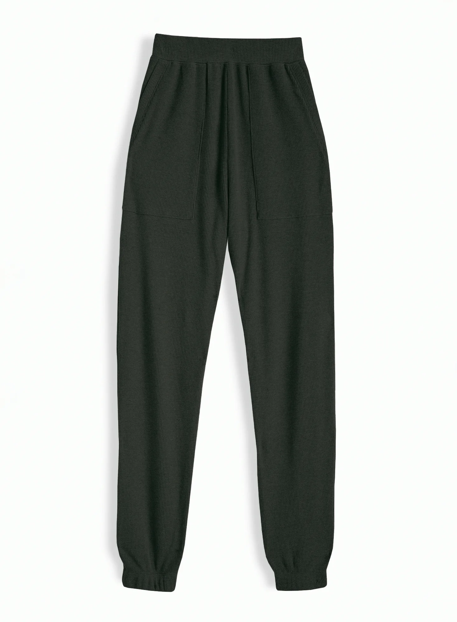 Waffle Knit Joggers - Image 2