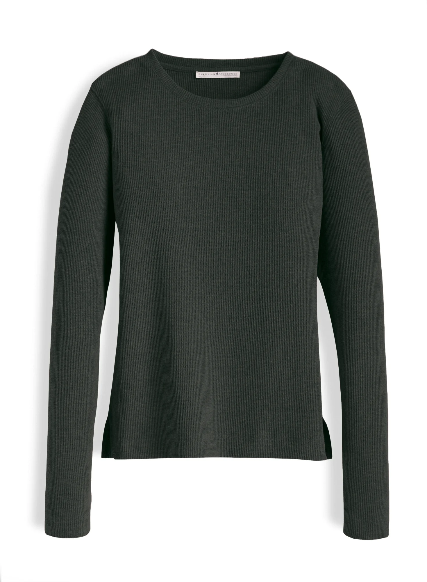 Waffle Knit Pullover