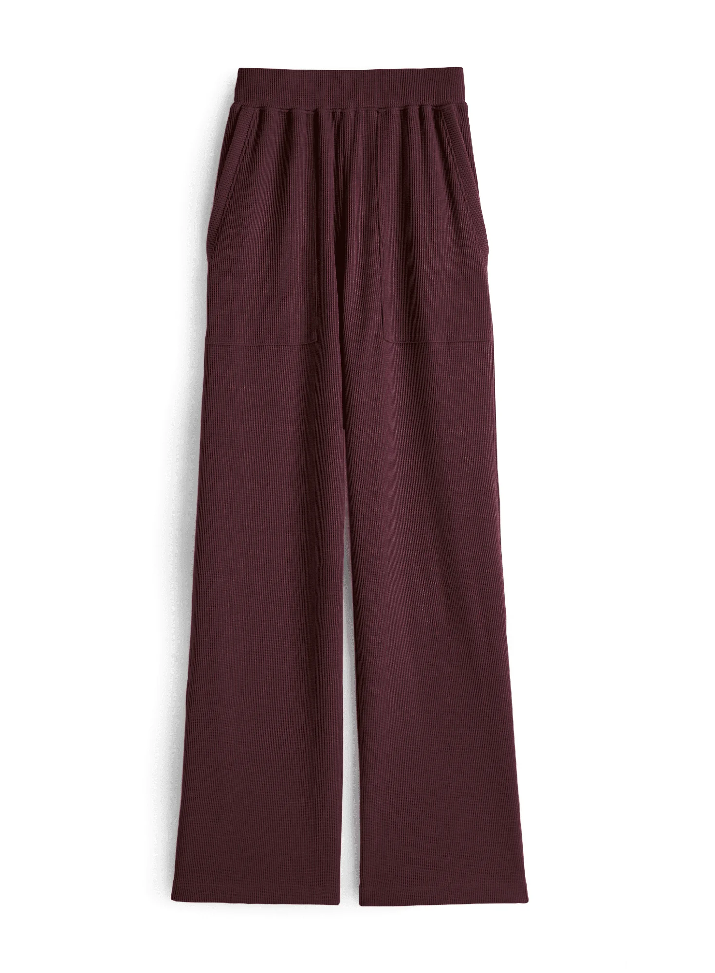 Waffle Wide Leg Pants - Image 3