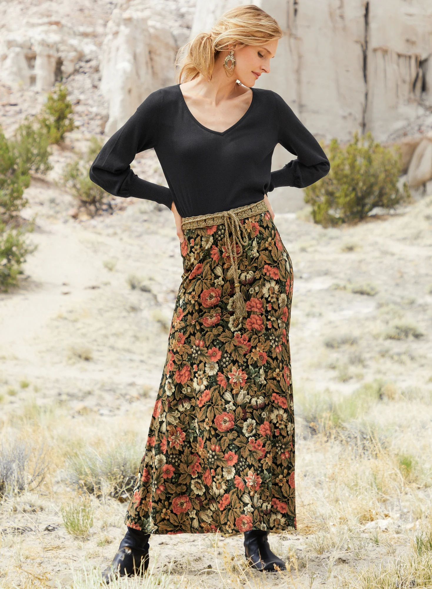 Wallpaper Maxi-Skirt - Image 5