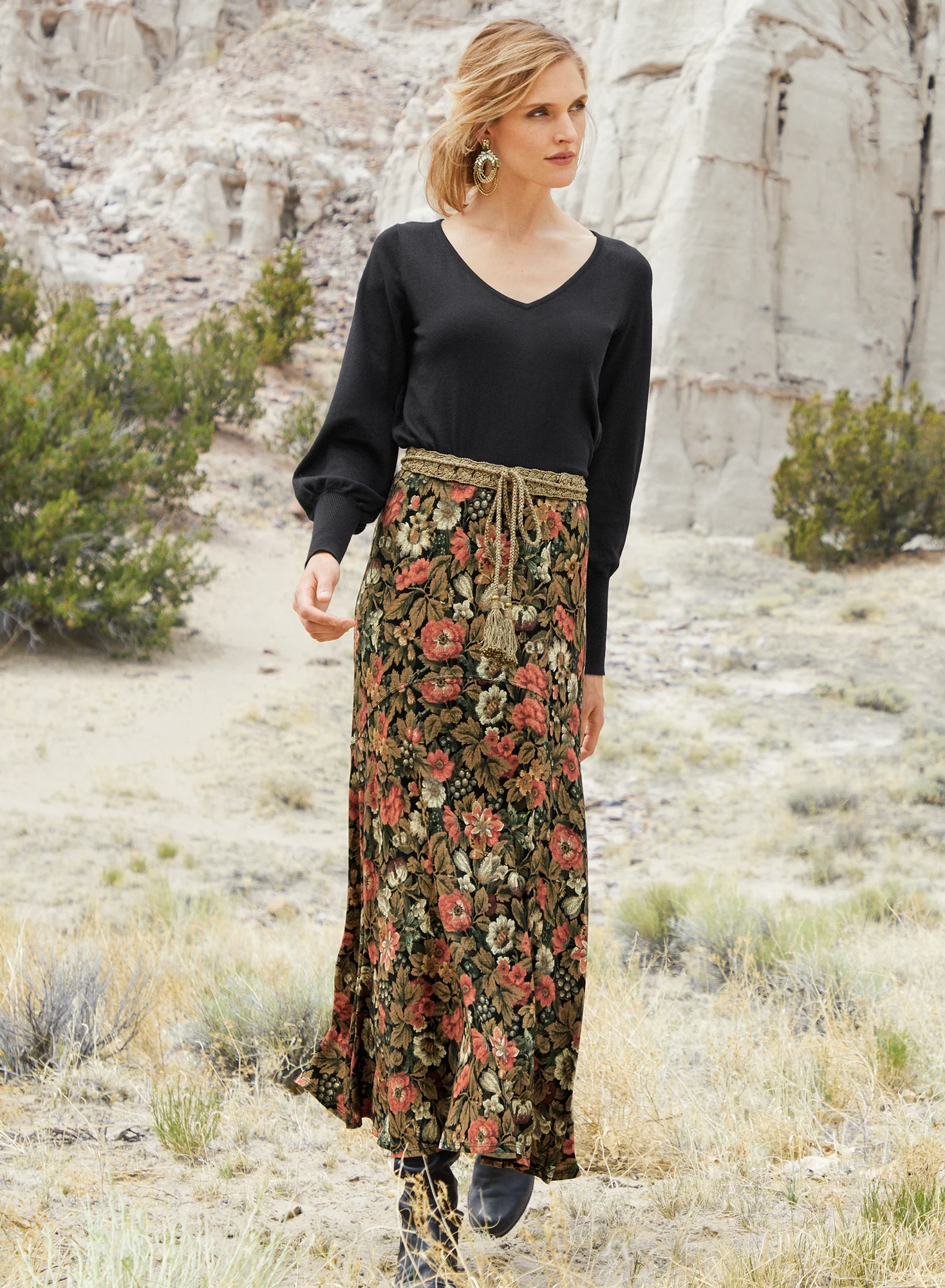 Wallpaper Maxi-Skirt - Image 6