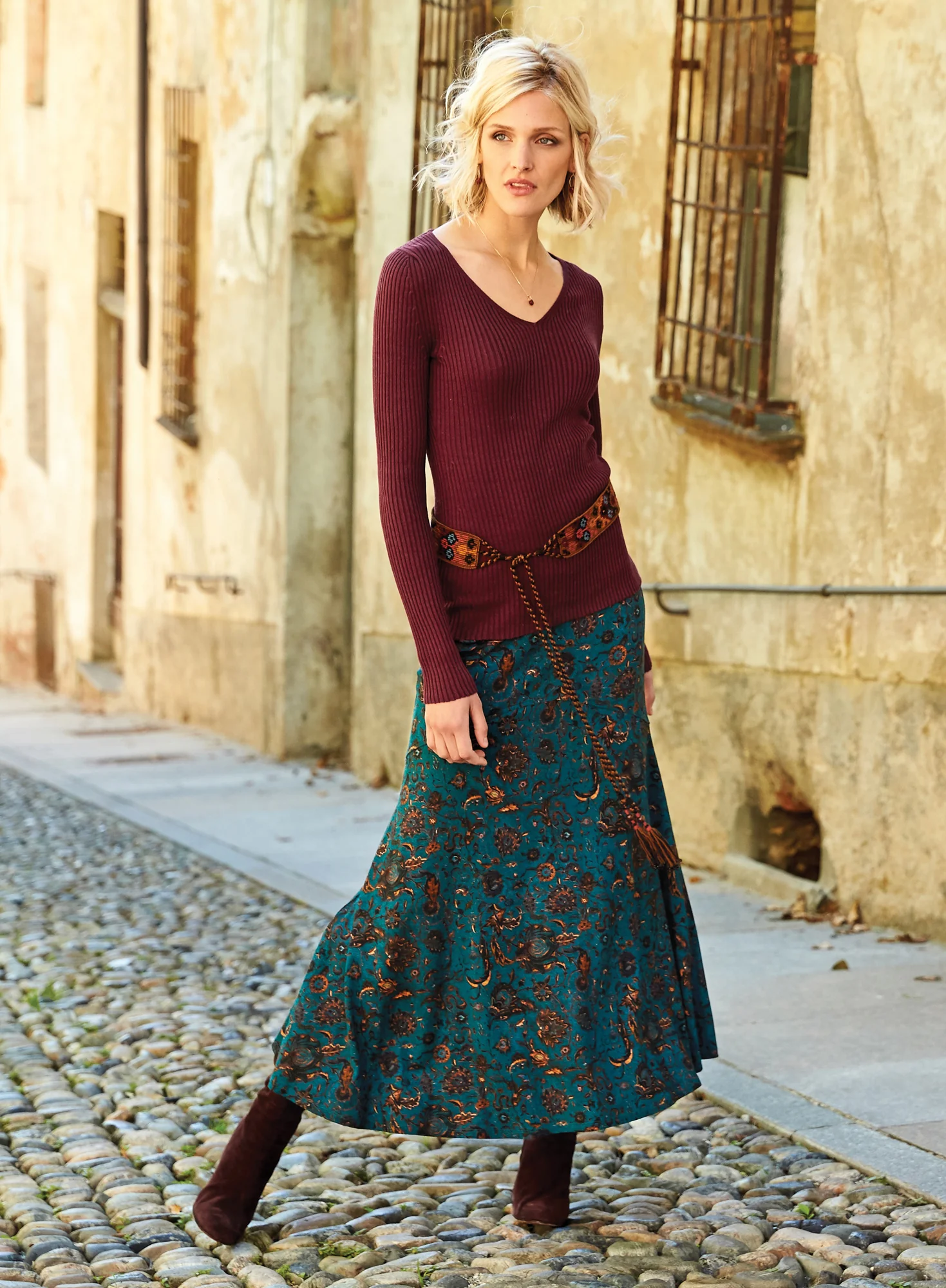 Water Garden Maxi-Skirt - Image 2