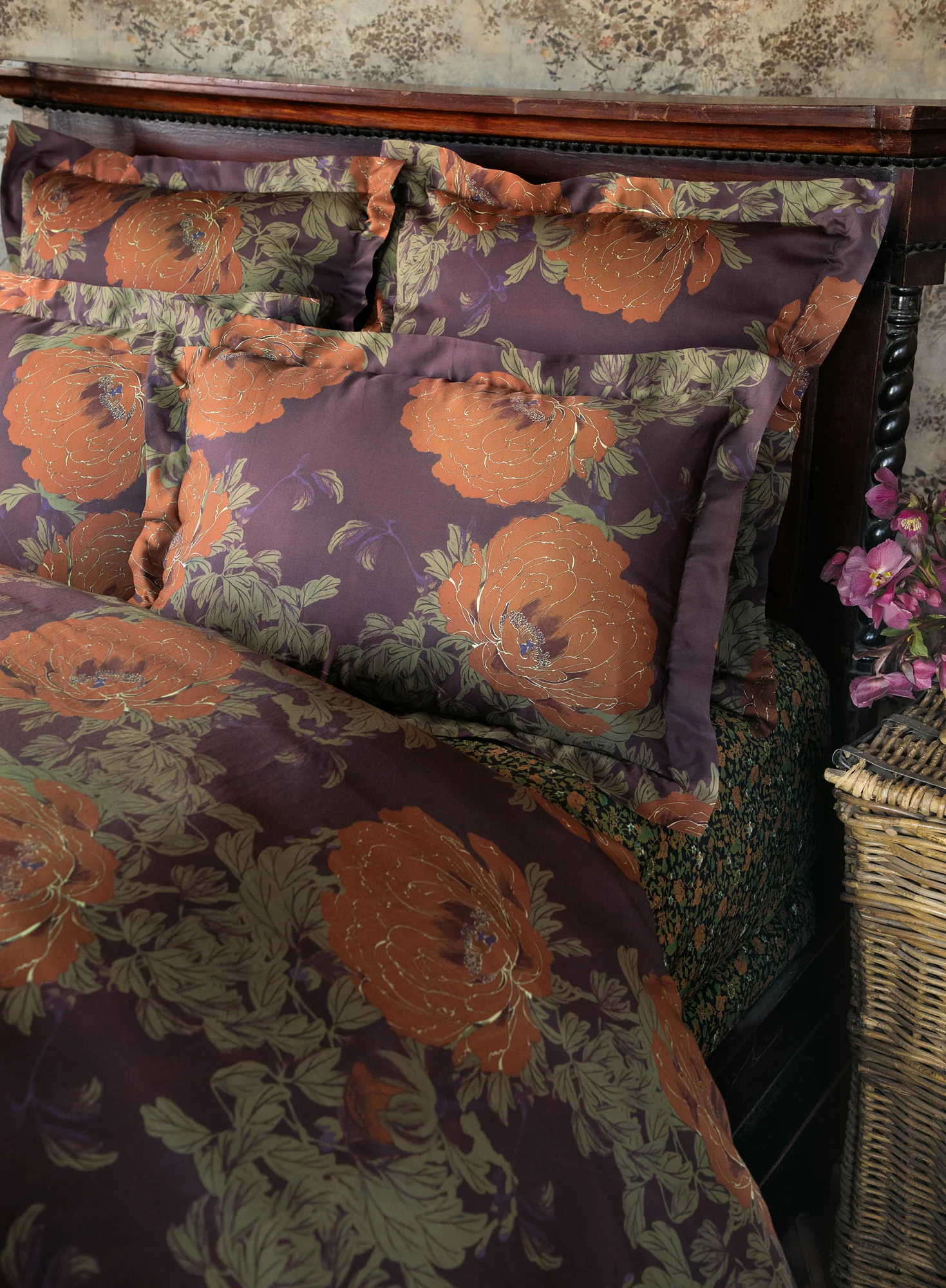 Winter Peony Sham - Image 2