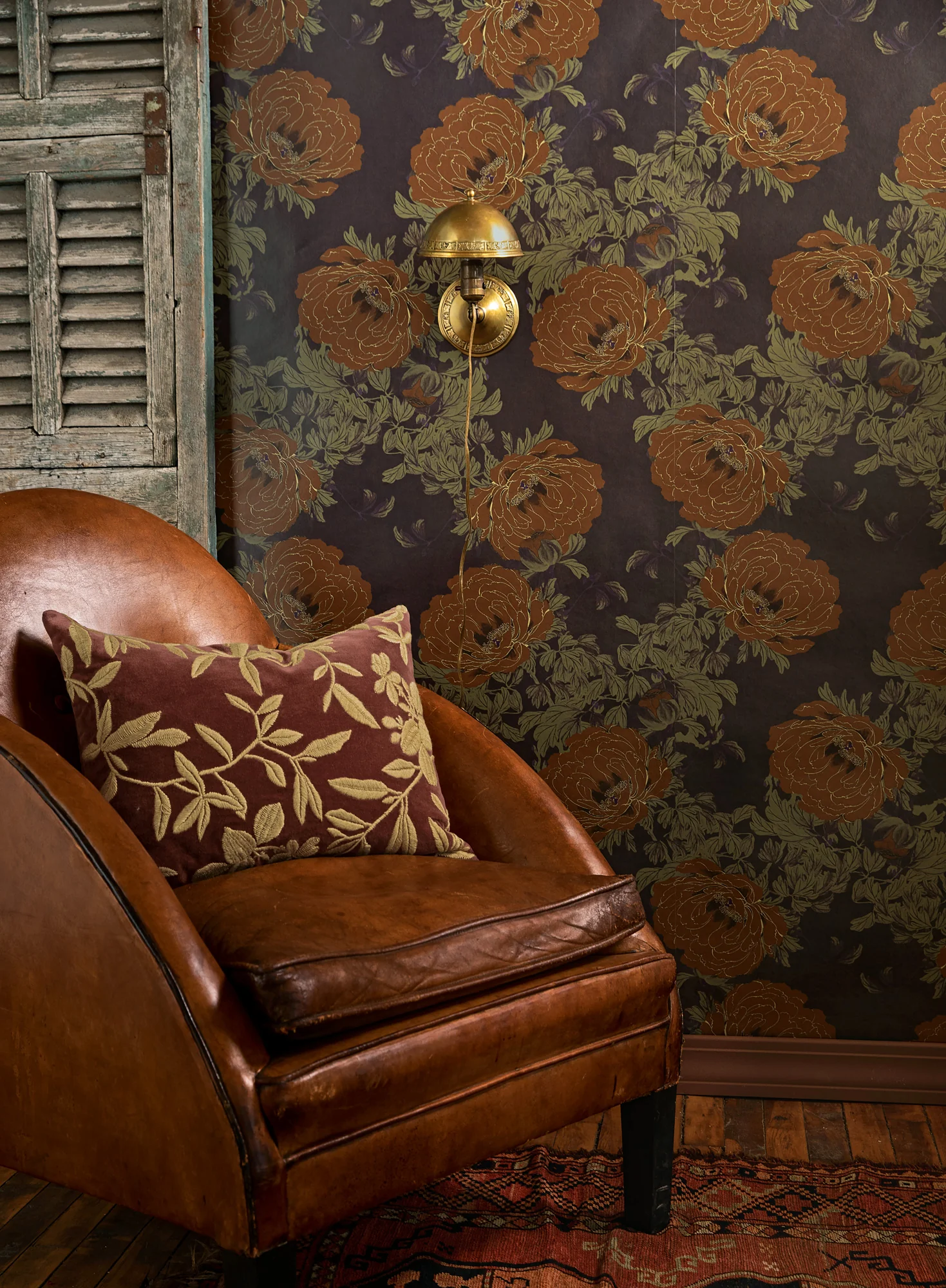 Winter Peony Wallpaper - Image 4