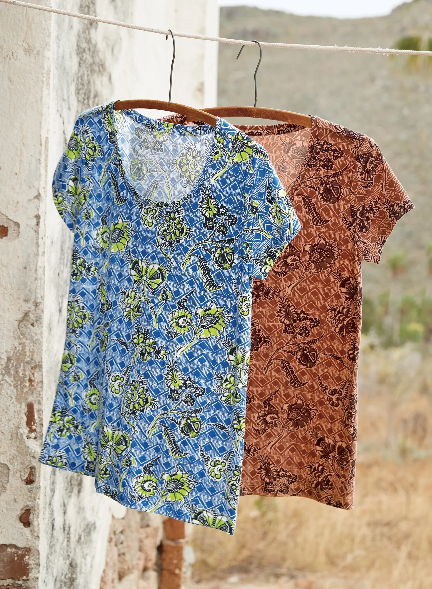 Woodblock Tee