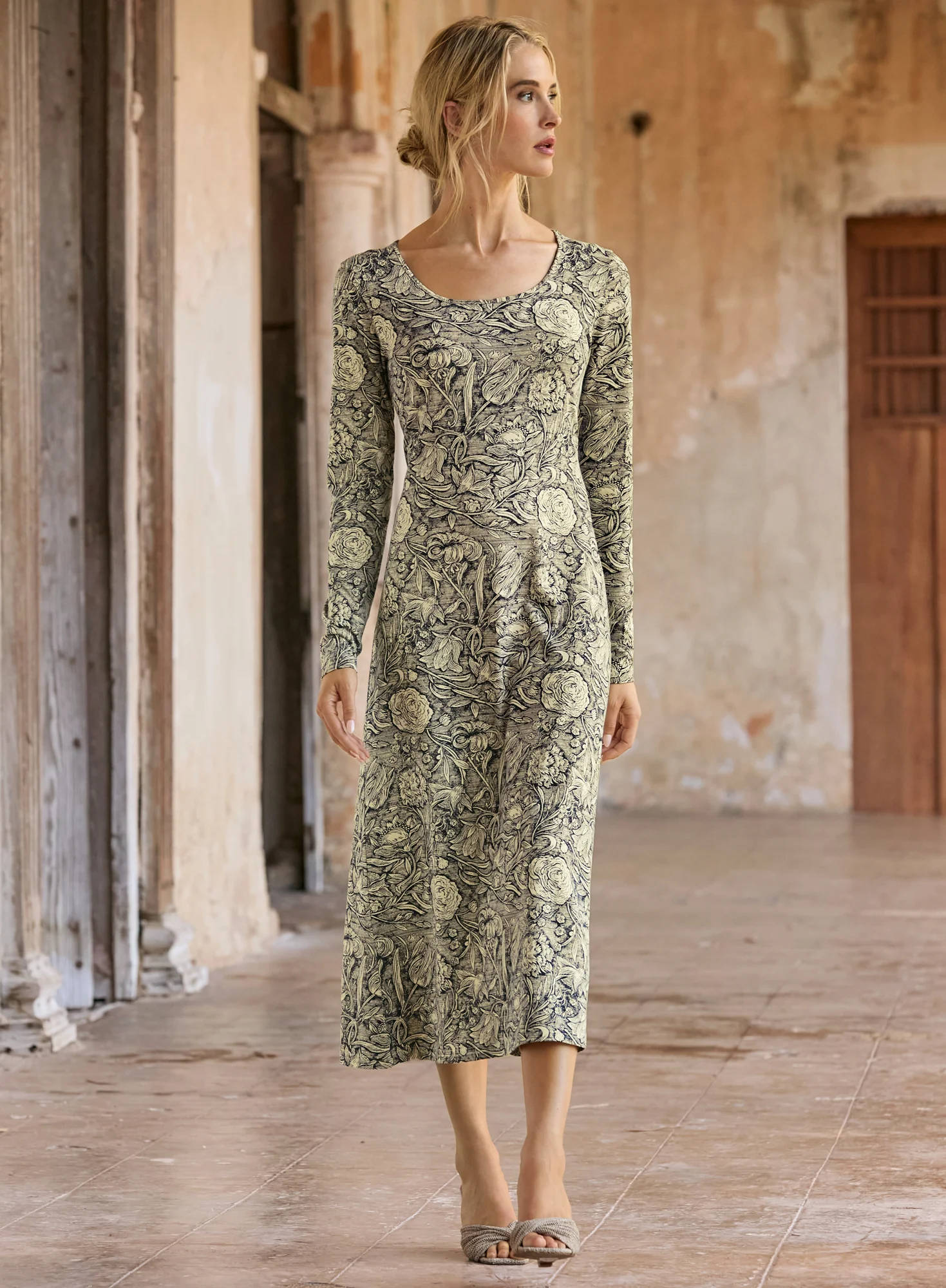 Woodcut Dress - Image 4
