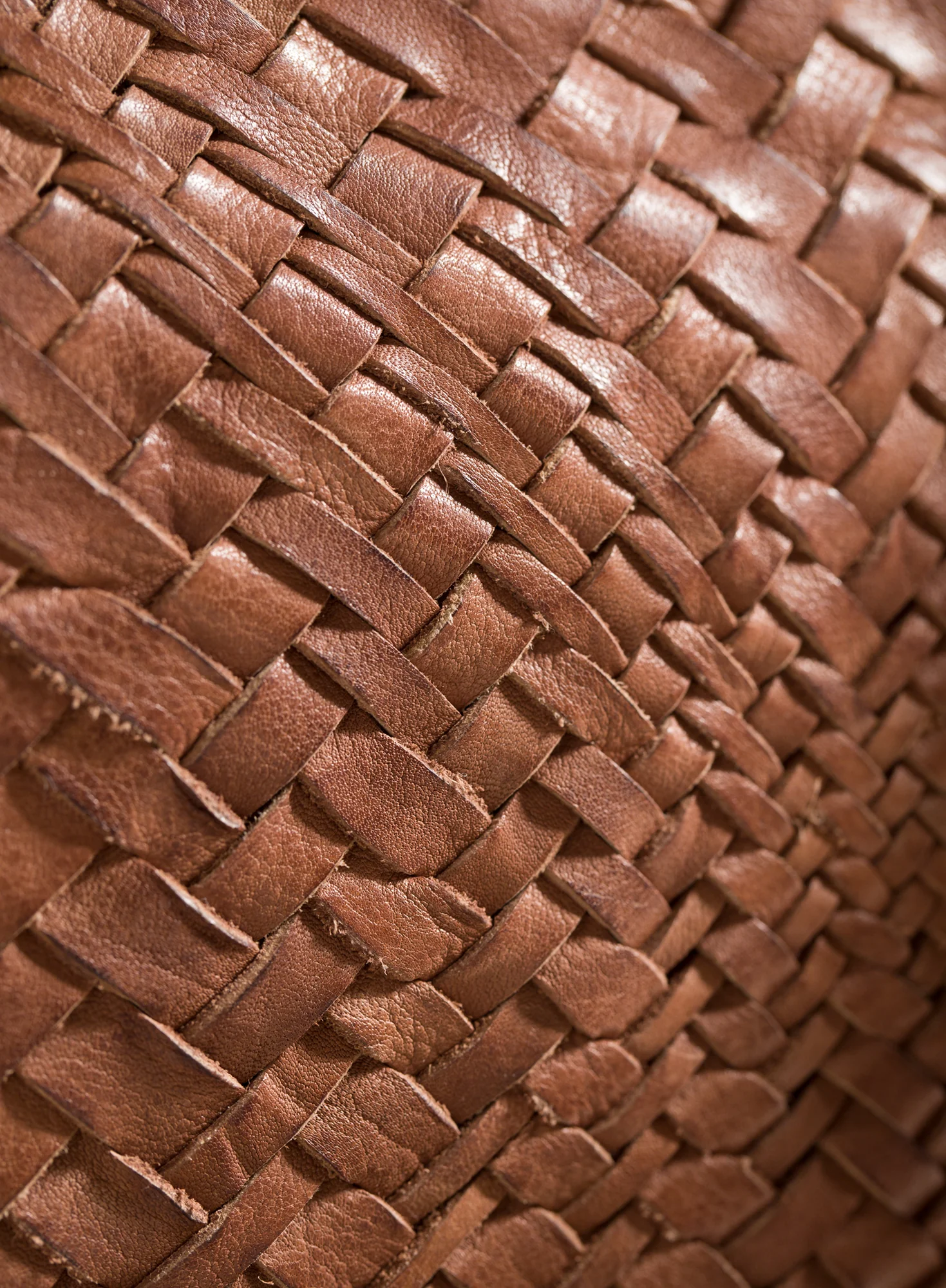 Woven Leather Bag - Image 2