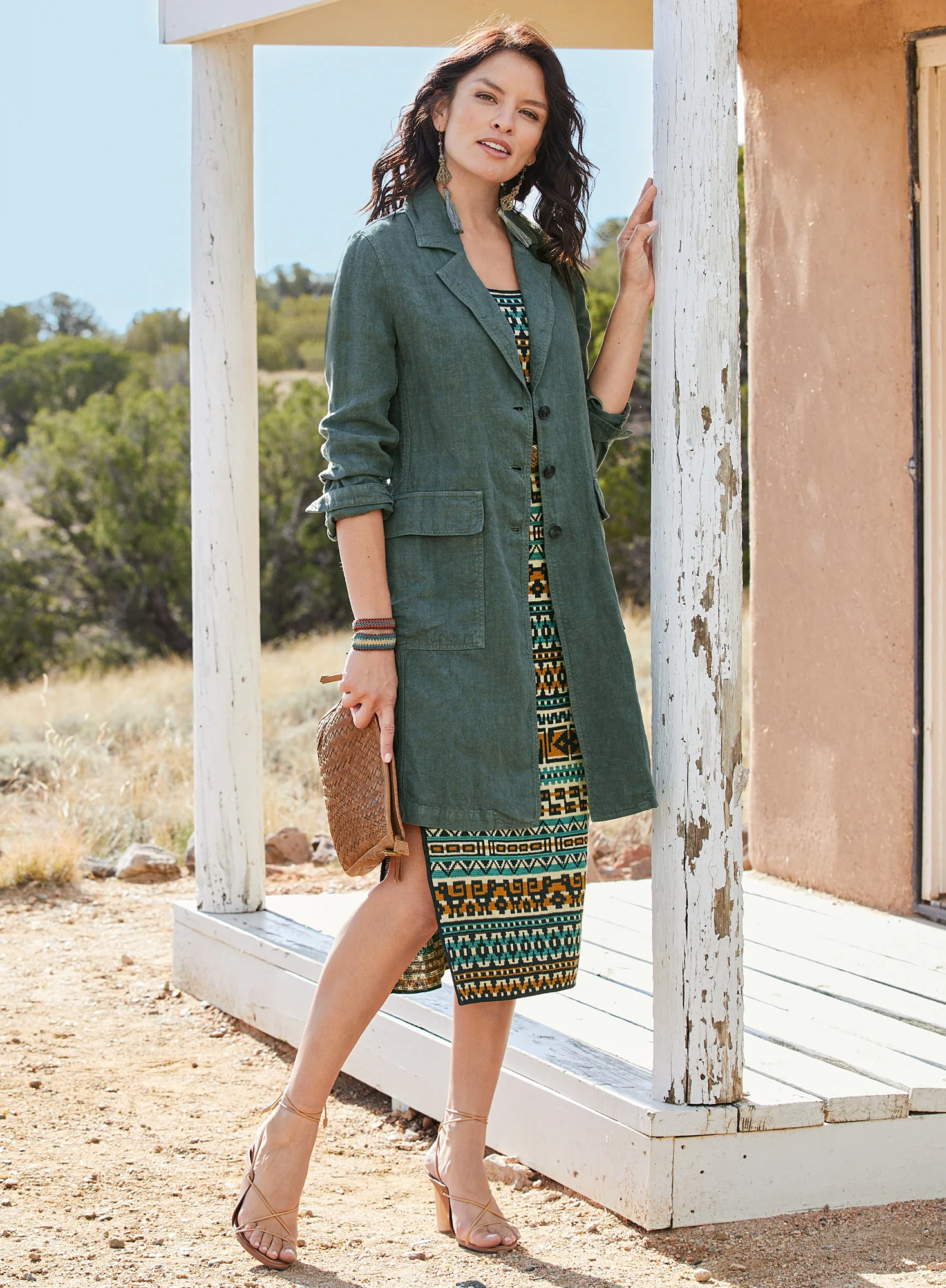 Woven Leather Bag - Image 4
