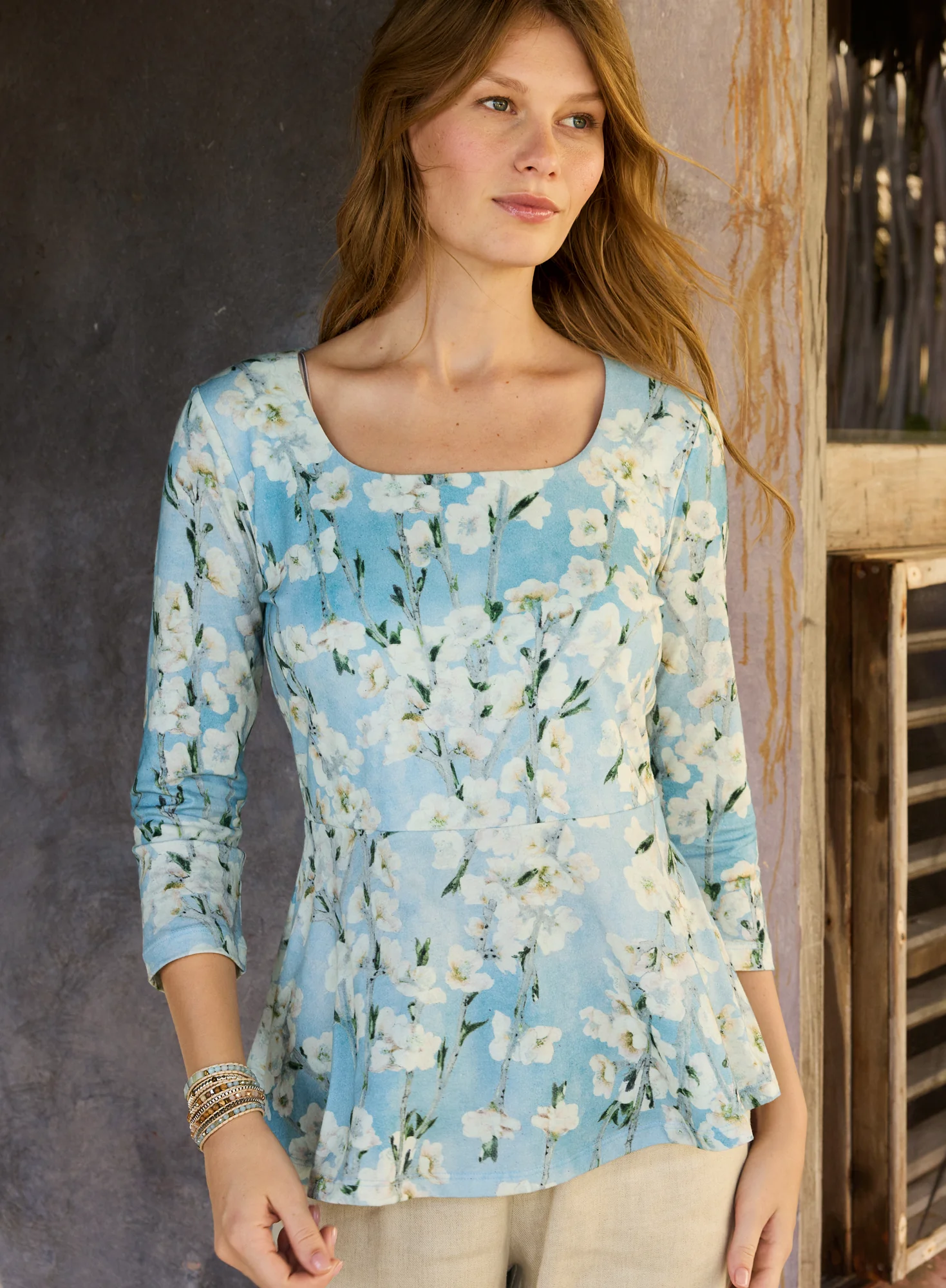Yoshino Peplum Top - Image 5