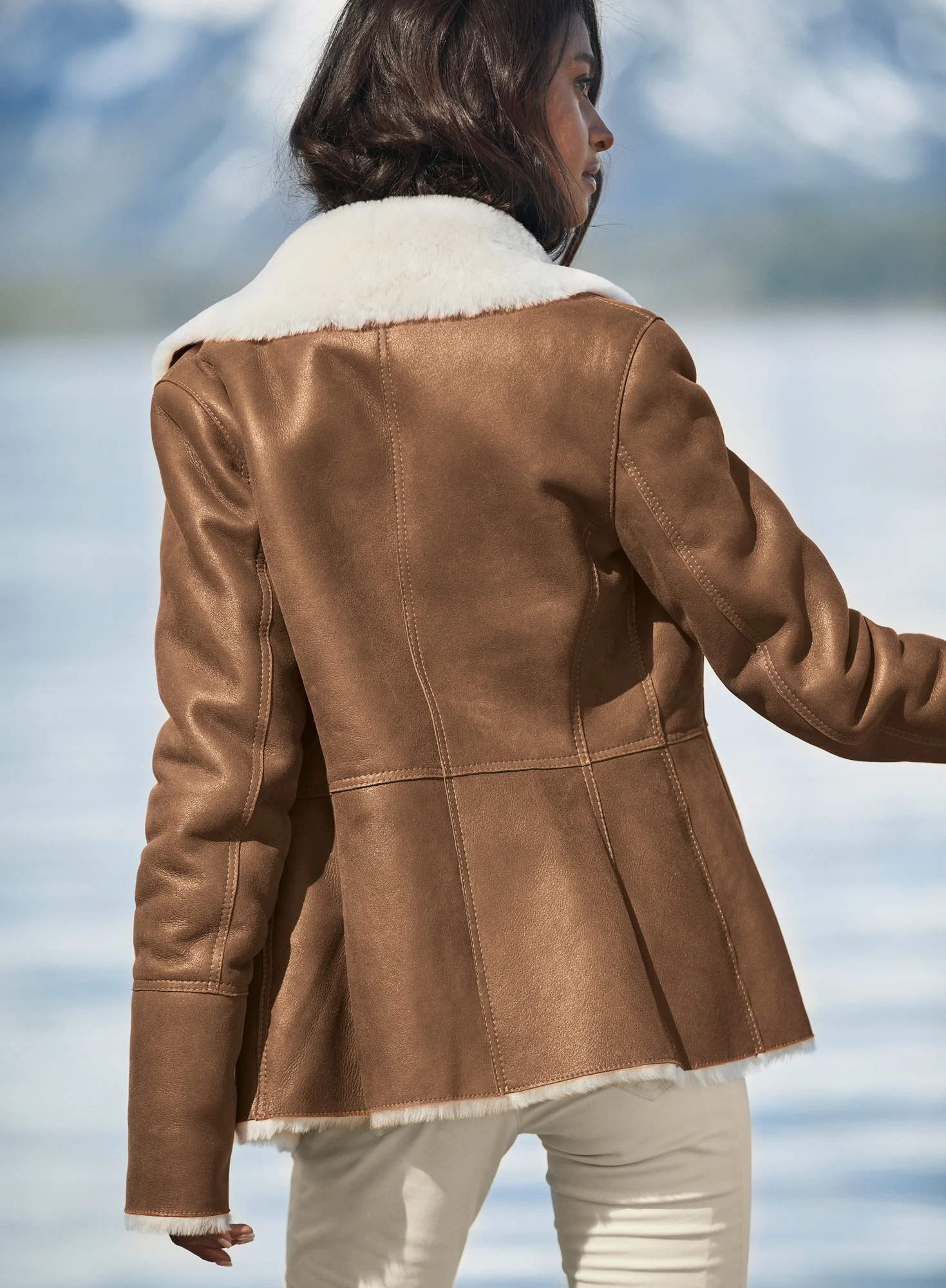 Zagros Shearling Jacket - Image 2