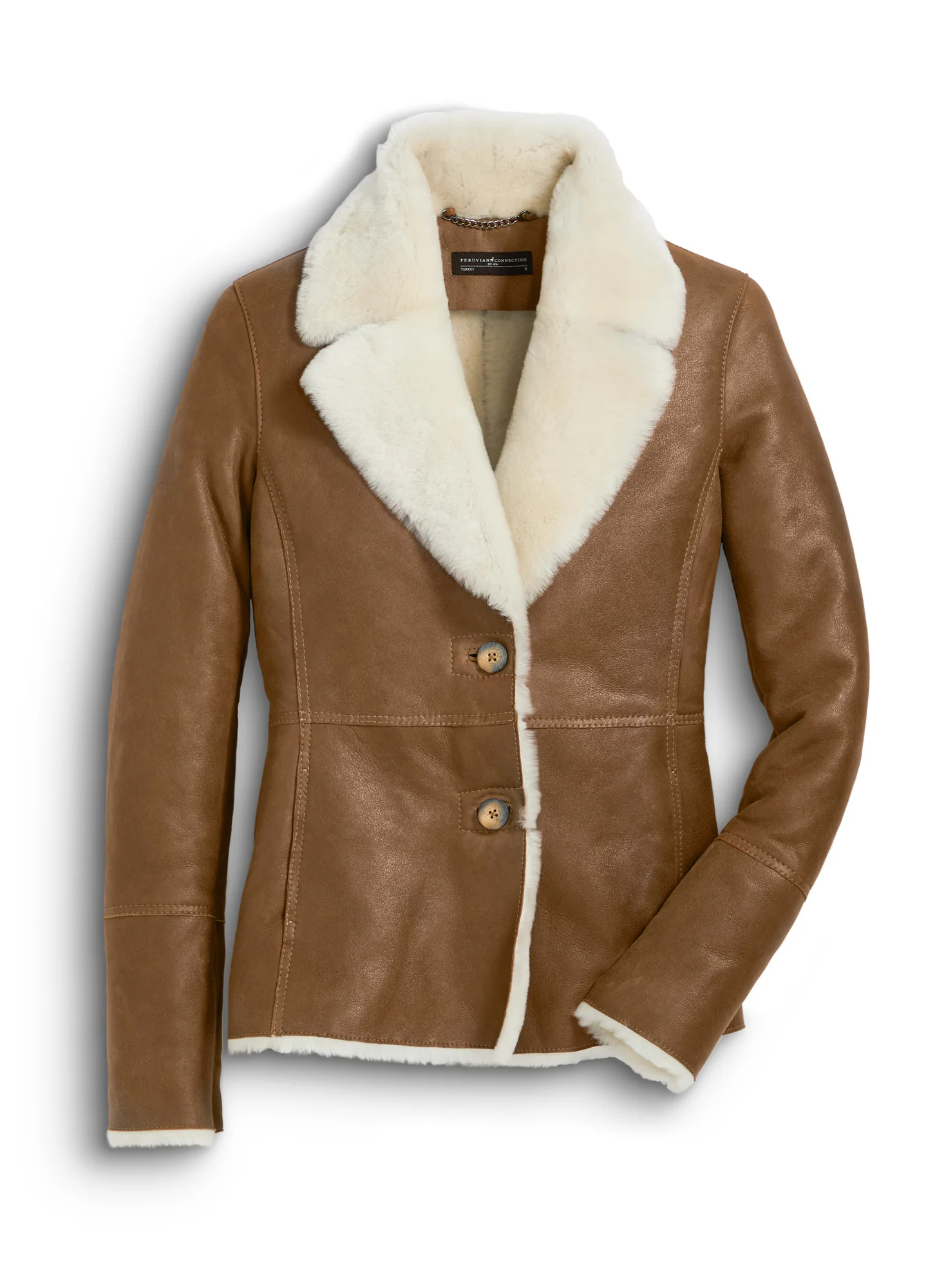 Zagros Shearling Jacket - Image 4