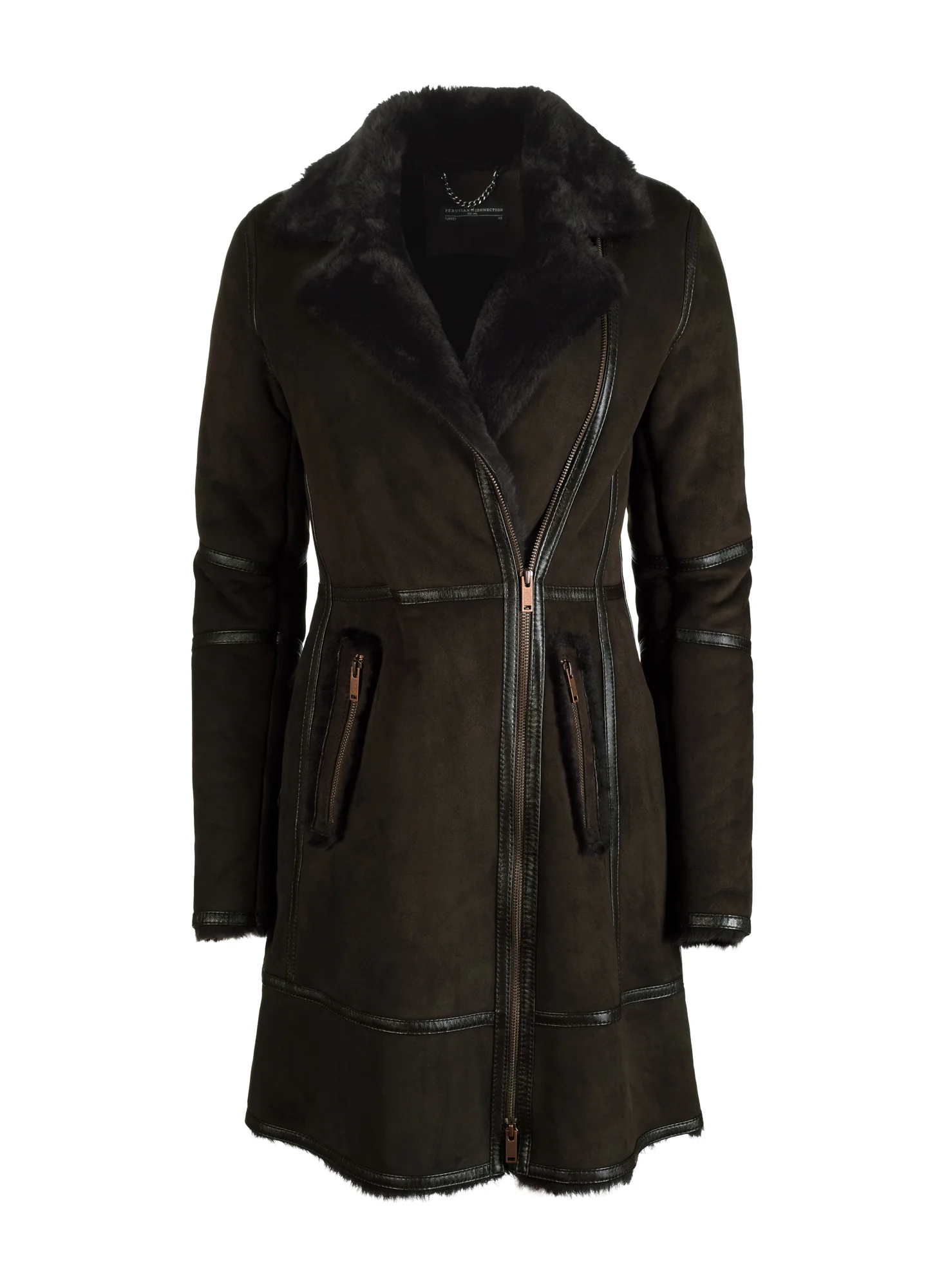 Zermatt Shearling Coat - Image 4